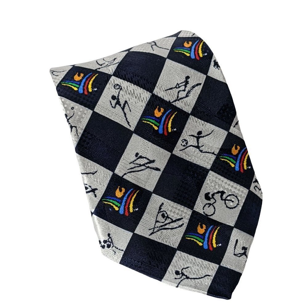 Pan Am Games Winnipeg 1999 Olympics Silk Necktie